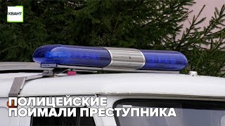 Полицейские поймали преступника