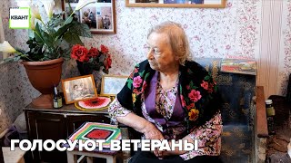 Голосуют ветераны